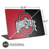 Ohio State University OSU Buckeyes Split Universal Laptop 16.6in (13.4 x 9.7in) Skin